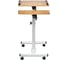 Многофункциональный стол BRADEX Palma 60x40x62-96 см, светлое дерево, белый FR 0685 3