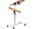 Многофункциональный стол BRADEX Palma 60x40x62-96 см, светлое дерево, белый FR 0685 5