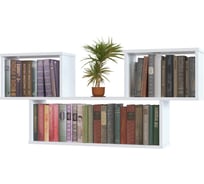 Книжная полка СОКОЛ белый ПК-4 ПК4Б6