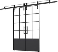 Механизм синхронного раздвижения 2 деревянных дверей Valcomp SYMETRIC ROC DESIGN 219-115