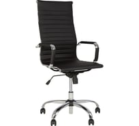 Кресло руководителя NOWY STYL SLIM HB TILT CHR68 ECO-30 WRS55GQTR20C00EAEA030CM03
