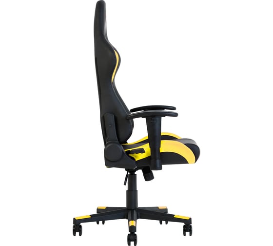 Геймерское кресло NOWY STYL HEXTER ML R1D TILT PL70 ECO/01 BLACK/YELLOW FR E-2020100