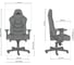 Геймерское кресло NOWY STYL HEXTER XR R4D MPD MB70 ECO/01 BLACK/GREY E-179501436 10