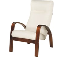 Кресло Garden story Ладога каркас вишня, сиденье миндаль GT3298