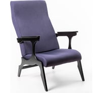 Кресло Garden story Флоренция каркас венге, сиденье деним FLO-1VE-1.07