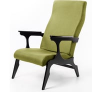 Кресло Garden story Флоренция каркас венге, сиденье лайм FLO-1VE-1.08