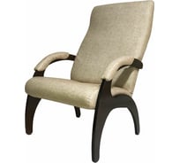 Кресло Garden story Пиза каркас орех, сиденье крем PIZ-1OR-1.02