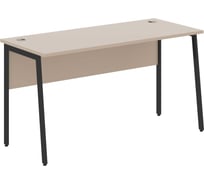 Стол прямой SKYLAND СП-3.1P Мокачино/Антрацит 1400х608х755 IMAGO PLUS 00-07190051