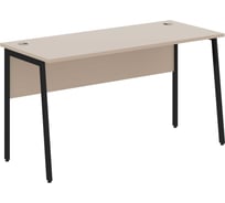 Стол прямой SKYLAND СП-3.1P Мокачино/Черный 1400х608х755 IMAGO PLUS 00-07190062