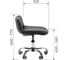 Компьютерное кресло CHAIRMAN +015 экокожа черный 00-07066095 5