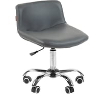 Компьютерное кресло CHAIRMAN +015 экокожа серый 00-07066096