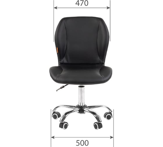 Компьютерное кресло CHAIRMAN +016 экокожа черный 00-07066099