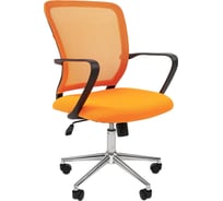 Компьютерное кресло CHAIRMAN 698 хром оранжевый 00-07077476
