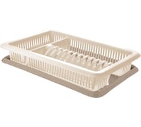 Сушилка для посуды с поддоном Sugar&Spice 48 x 31 x 9 см, шампань 231251