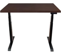 Стол двухмоторный с регулируемой высотой Stand PRO UPSTOL, подстолье черное и столешница МДФ шпон Венге 120х65 Z650ВV12065