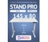 Компьютерный стол с регулировкой высоты Stand Pro UPSTOL, со столешницей ЛДСП Z650W-W145 2