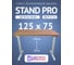 Компьютерный стол с регулировкой высоты Stand Pro UPSTOL, со столешницей ЛДСП Z650W-32Loft125 3