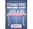 Компьютерный стол с регулировкой высоты Stand Pro UPSTOL, со столешницей ЛДСП Z650W-Bar145 2