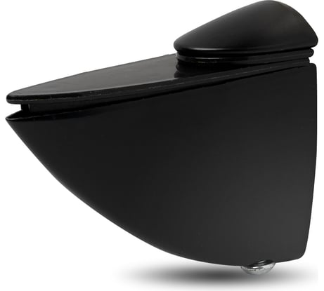 Декоративный полкодержатель JET средний 304 замок черный PM304Z.050BL99