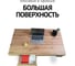 Дизайн-стол с регулируемой высотой UPSTOL Крылов: рама Stand Pro белая и ЛДСП Дуб лофт SEK-Z650W-Loft 6