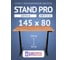Компьютерный стол с регулировкой высоты Stand Pro UPSTOL, со столешницей ЛДСП Z650B-Loft145 2