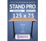 Компьютерный стол с регулировкой высоты Stand Pro UPSTOL, со столешницей ЛДСП Z650B-DSvet125 8