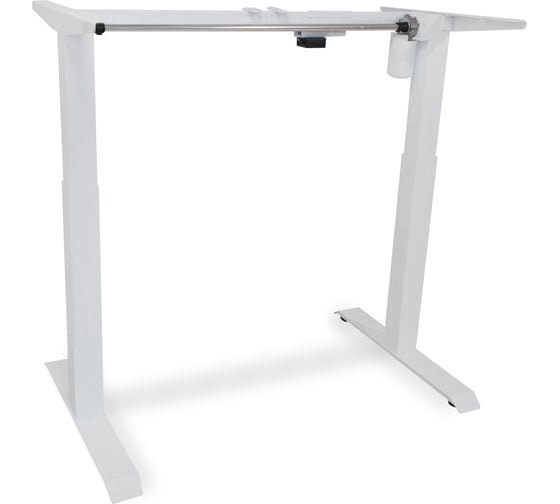 Стол с регулируемой высотой StolStoya МОТОР рама белая и столешница ЛДСП Лайм 145х80 PE211IWSLSL145 1