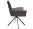 Кресло Tetchair Murano опора 360, велюр/букле (HYP)/Экокожа, бежевый/коричневый 25222 3