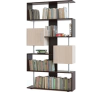 Комплект дверей для стеллажа СОКОЛ СТ-2 беленый дуб СТДВБд5