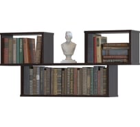 Книжная полка СОКОЛ венге ПК-4 ПК4В5