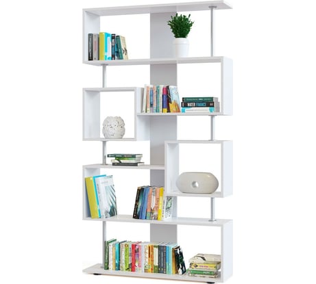 Стеллаж СОКОЛ белый СТ-2 СТ2Б6