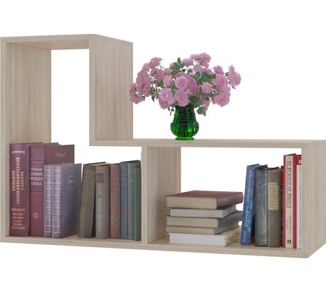 Книжная полка СОКОЛ дуб сонома ПК-9 ПК9Дс5