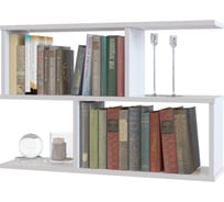 Книжная полка СОКОЛ белый ПК-2 ПК2Б6