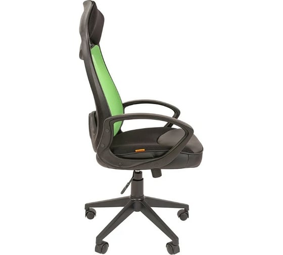 Компьютерное кресло CHAIRMAN 840 black TW светло-зеленый 00-07070036