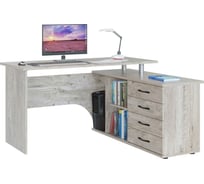 Компьютерный стол СОКОЛ правый дуб юкон КСТ-109П 00-00009493