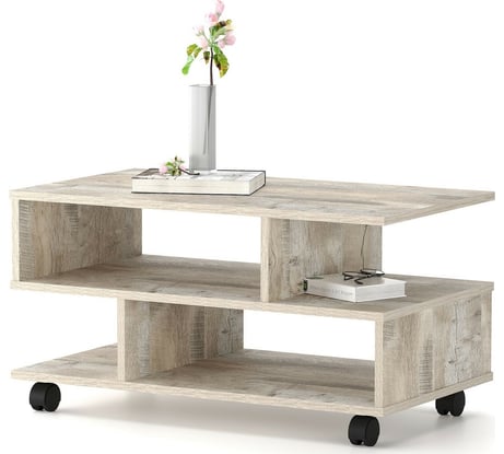 Журнальный стол СОКОЛ дуб юкон СЖ-6 00-00010638