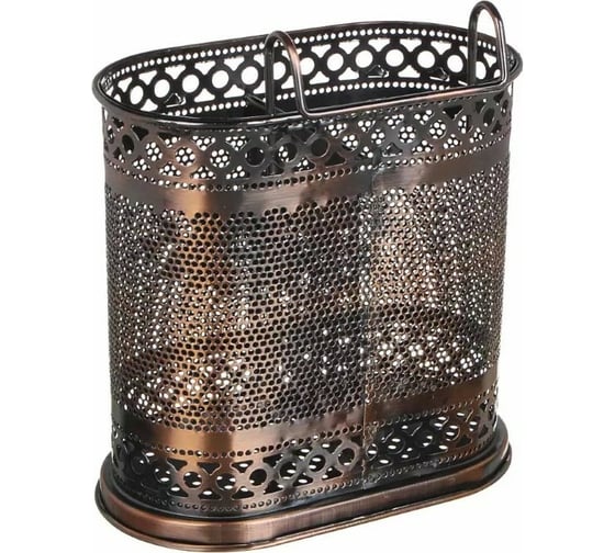 Навесная подставка для столовых приборов VETTA металл, 16x16,5x9 см 485-064