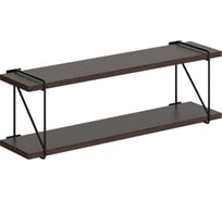 Полка SKYLAND SH3-ROD с полкодержателями легно темный 860x166x214 COFFEE 00-07067654
