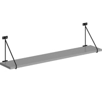 Полка SKYLAND SH3-BAR с полкодержателями серый 860x166x209 COFFEE 00-07067646