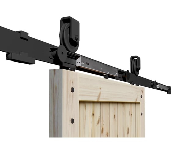 Доводчик для дверей Valcomp SILENT-STOP ROC DESIGN, черный матовый 321-090 1