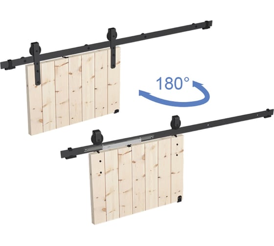 Доводчик для дверей Valcomp SILENT-STOP ROC DESIGN, черный матовый 321-090