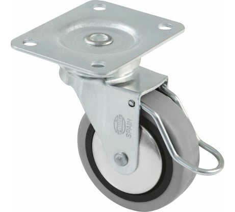 Мебельное колесо Amig серое диаметр 60 мм 2503-60 6727