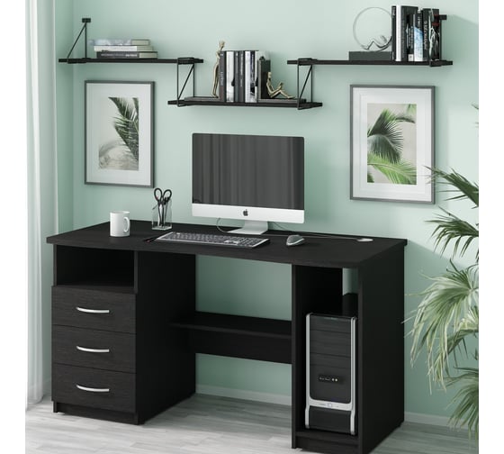 Полка SKYLAND SH3-ROD/BAR с полкодержателями дуб сонома светлый 2380x166x392 COFFEE 00-07067674