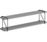 Полка SKYLAND SH3-ROD с полкодержателями серый 860x166x214 COFFEE 00-07067648 1