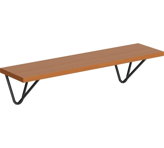 Полка SKYLAND SH2-TREE с полкодержателями груша ароза 630x220x222 COFFEE 00-07067503