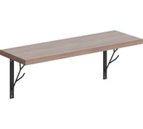 Полка SKYLAND SH2-TREE с полкодержателями ясень шимо 630x220x222 COFFEE 00-07067516