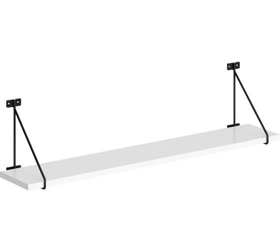 Полка SKYLAND SH3-BAR с полкодержателями белый 860x166x209 COFFEE 00-07067478