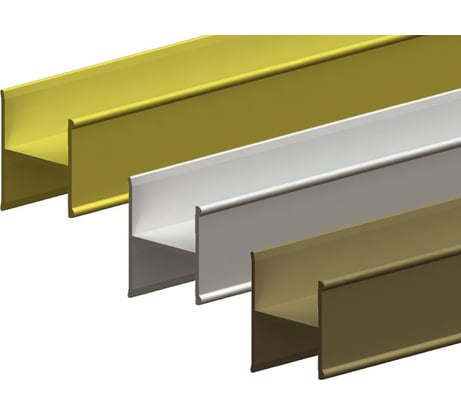 Соединительный профиль Valcomp Н 1800 золото 2202032