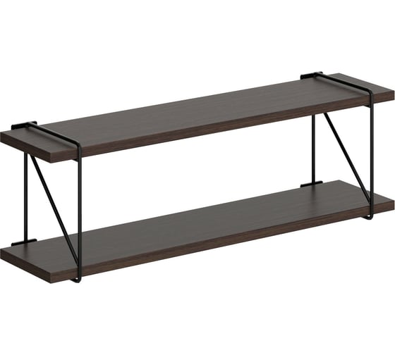 Полка SKYLAND SH4-ROD с полкодержателями легно темный 660x166x214 COFFEE 00-07067655