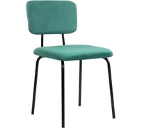 Стулья BRABIX CF-090, КОМПЛЕКТ 4 шт., черный каркас, ткань зеленая, 533253